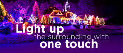 Light up the surroundings with one touch photo
