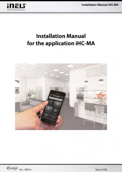 iHC-MA - Application for smartphone preview