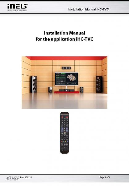 Installation Manual iHC-TVC preview