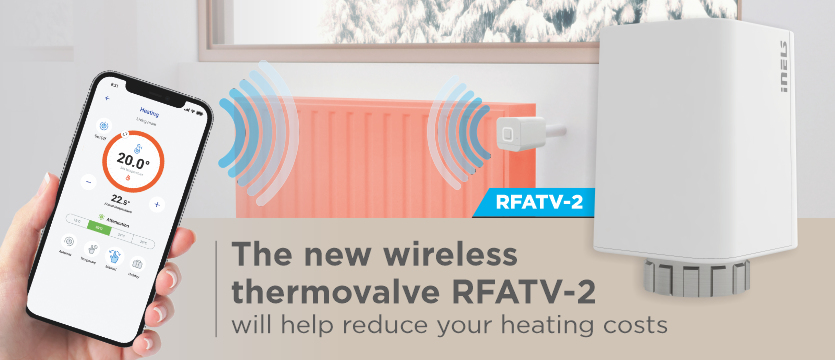 The new wireless thermovalve RFATV-2